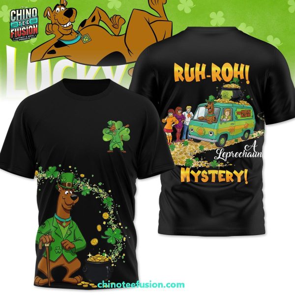 Scooby-Doo Return Of Leprechaun Ruh-Roh Mystery 3D T-Shirt