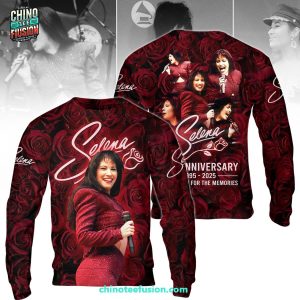 Selena 30th Anniversary 1995-2025 Thank You For The Memories 3D T-Shirt