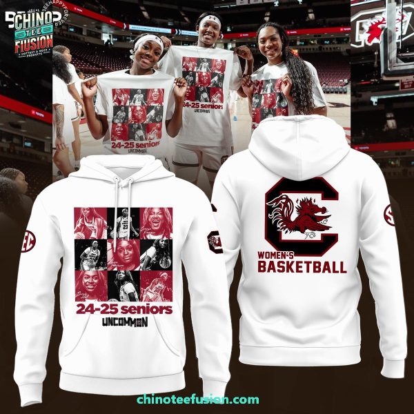 South Carolina Gamecocks Women’s Basketball 2024-25 Seniors Uncommen 3D T-Shirt