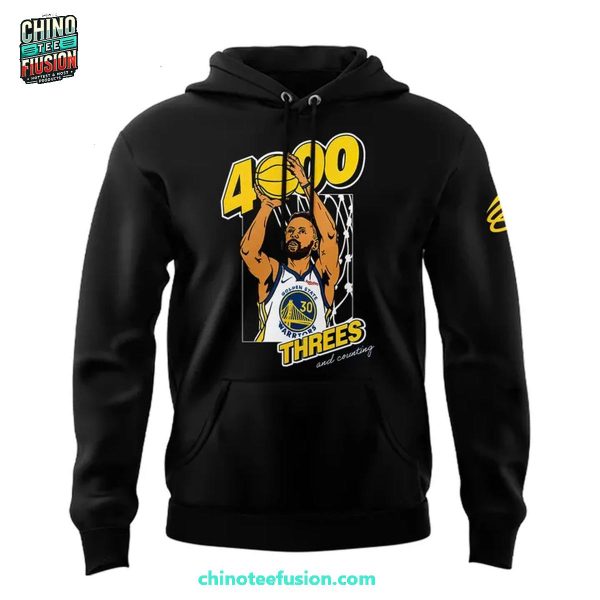 Stephen Curry 4000th 3-Pointer NBA History 3D T-Shirt