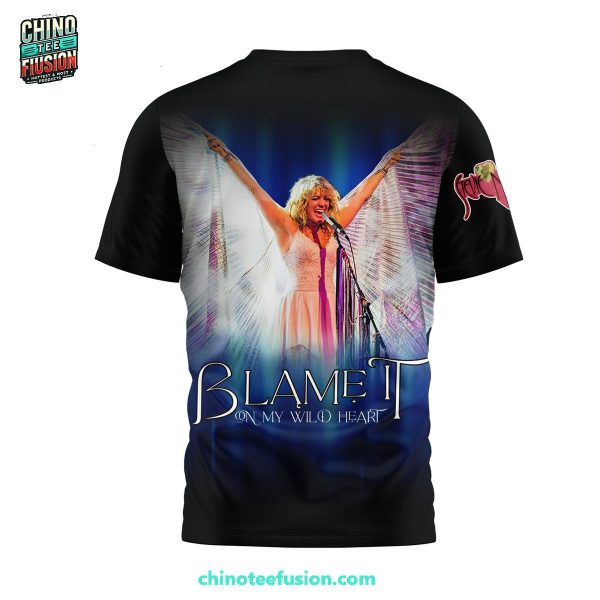 Stevie Nicks Blame It On My Wild Heart 3D T-Shirt