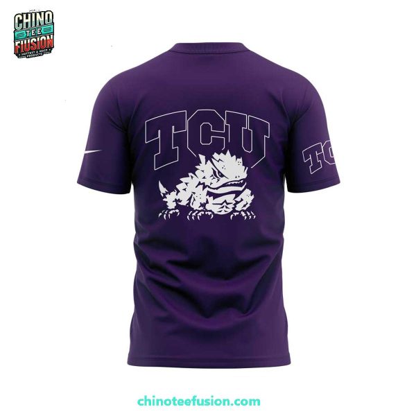 TCU Horned Frogs Women’s Basketball Big 12 Conference 2025 Regular Season Champions 3D T-Shirt