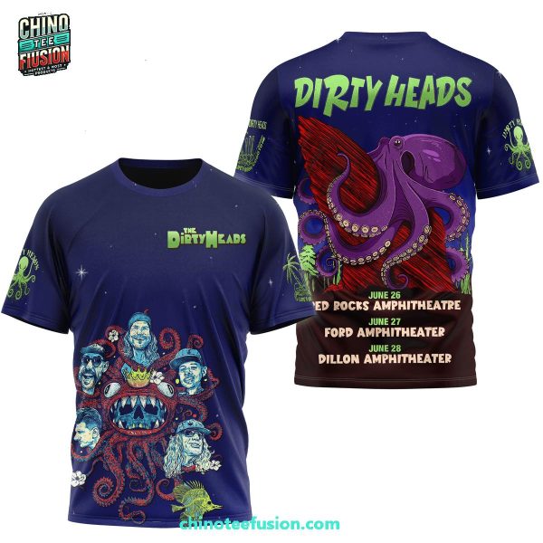 The Dirty Heads For Fan 2025 Special New 3D T-Shirt