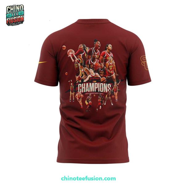 USC Trojans Big Women’s Basketball Champions Regular Season 2025 3D T-Shirt