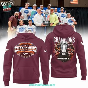 Virginia Tech Hokies 2025 ACC Wrestling Conference Tournament Champions 3D T-Shirt